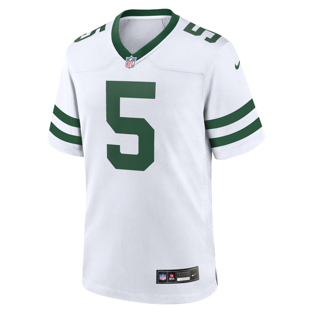 Garrett Wilson New York Jets Alternate Game Jersey - Legacy Black