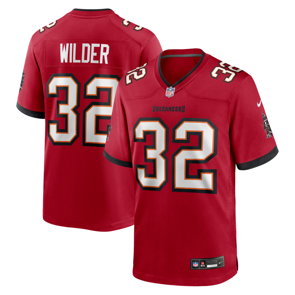 James Wilder Tampa Bay Buccaneers Game Retired Player Jersey - Red