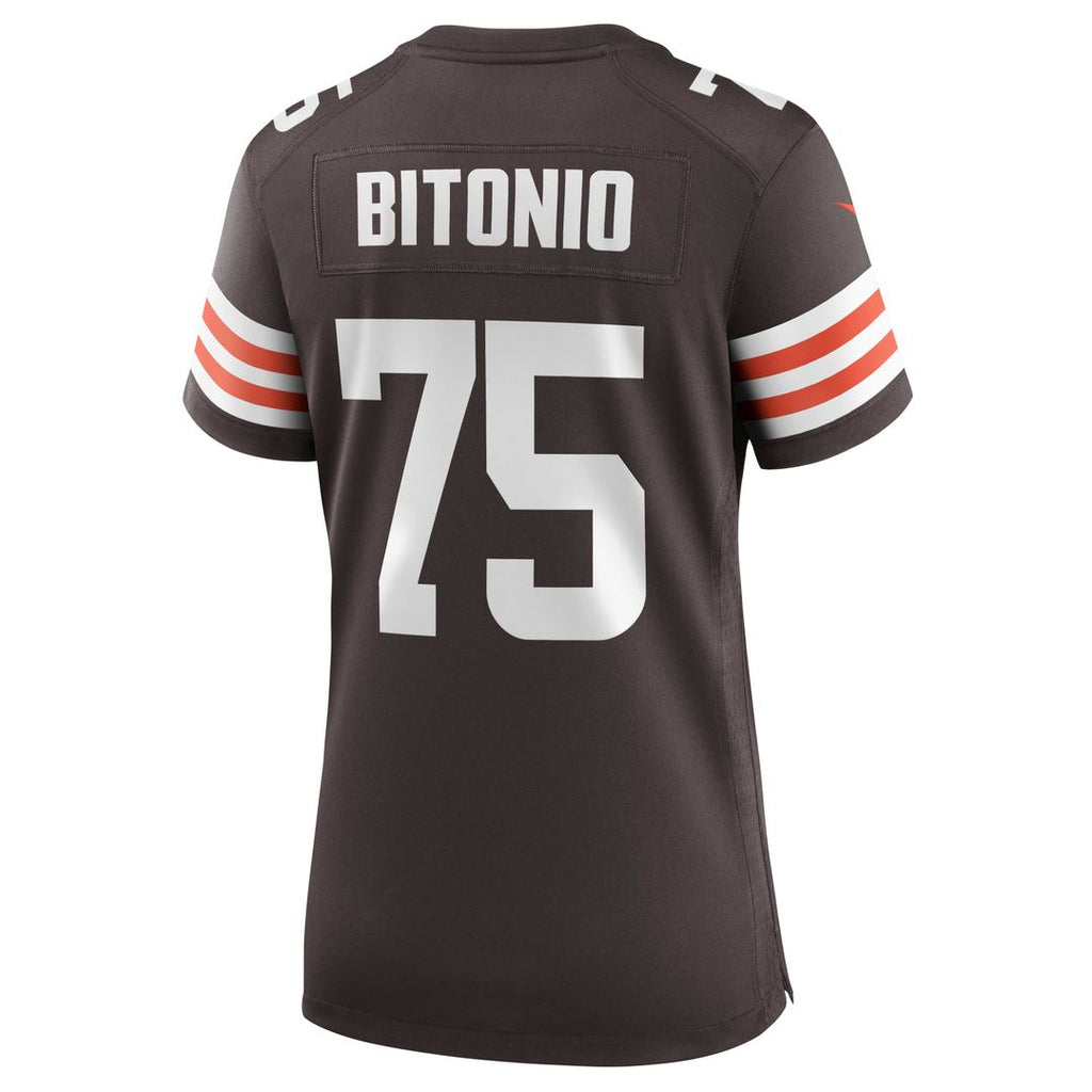 Joel Bitonio Cleveland Browns Women's Game Jersey - Brown
