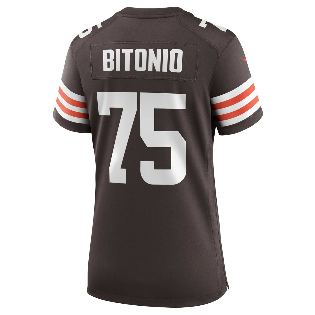 Joel Bitonio Cleveland Browns Women's Game Jersey - Brown