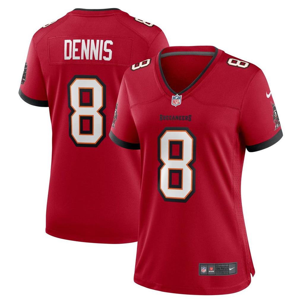 SirVocea Dennis Tampa Bay Buccaneers Women's Game Jersey - Red