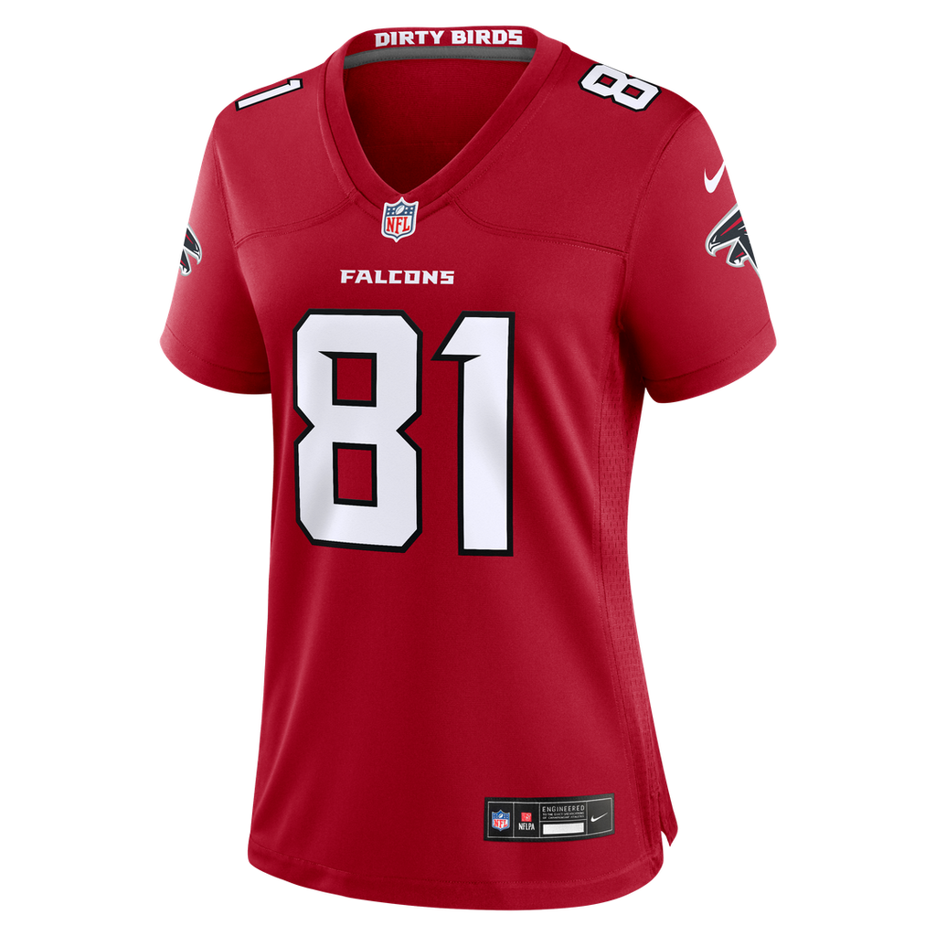 Austin Hooper Atlanta Falcons Women's Team Game Jersey - Red