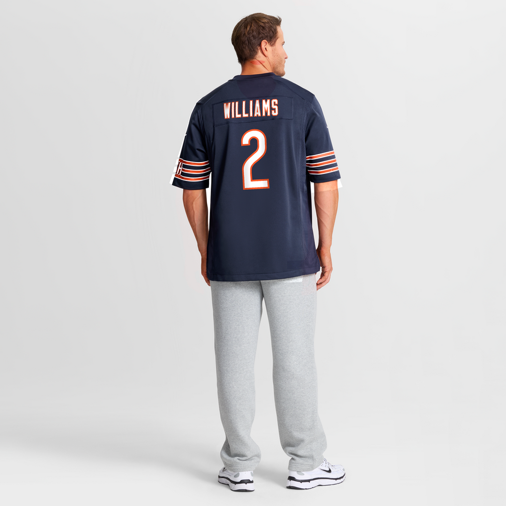 Caleb Williams Chicago Bears Alternate Player Game Jersey - Orange