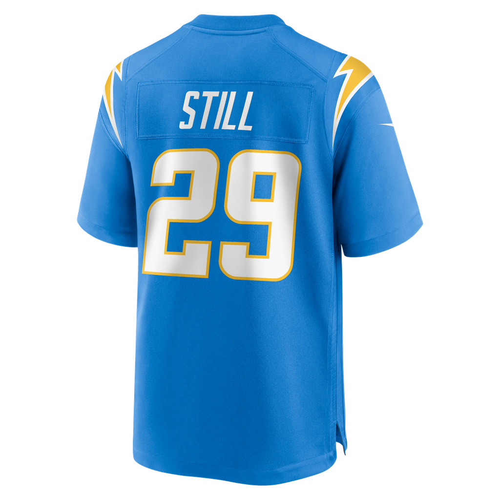 Tarheeb Still Los Angeles Chargers Team Game Jersey - Powder Blue
