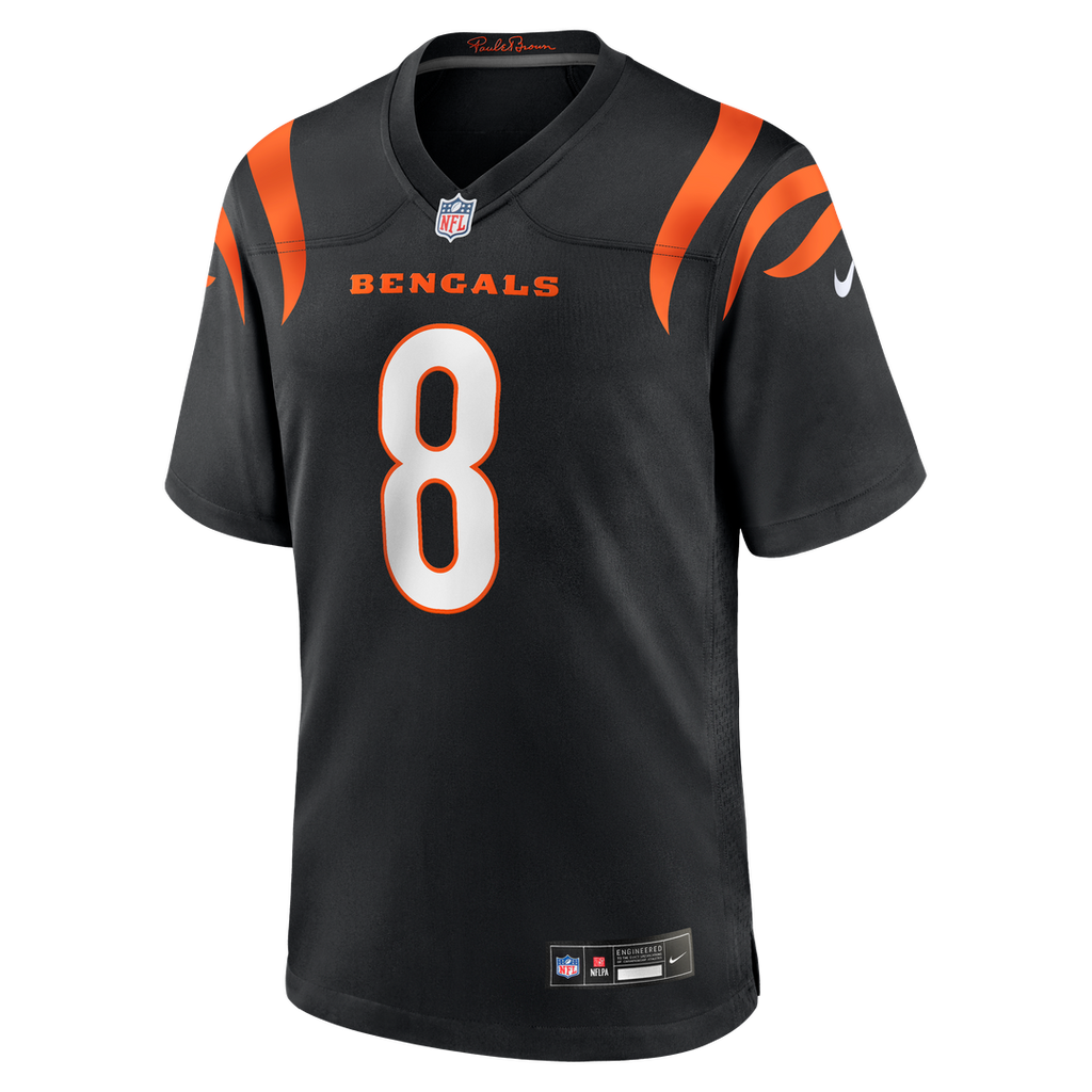 Ryan Rehkow Cincinnati Bengals Game Jersey - Black