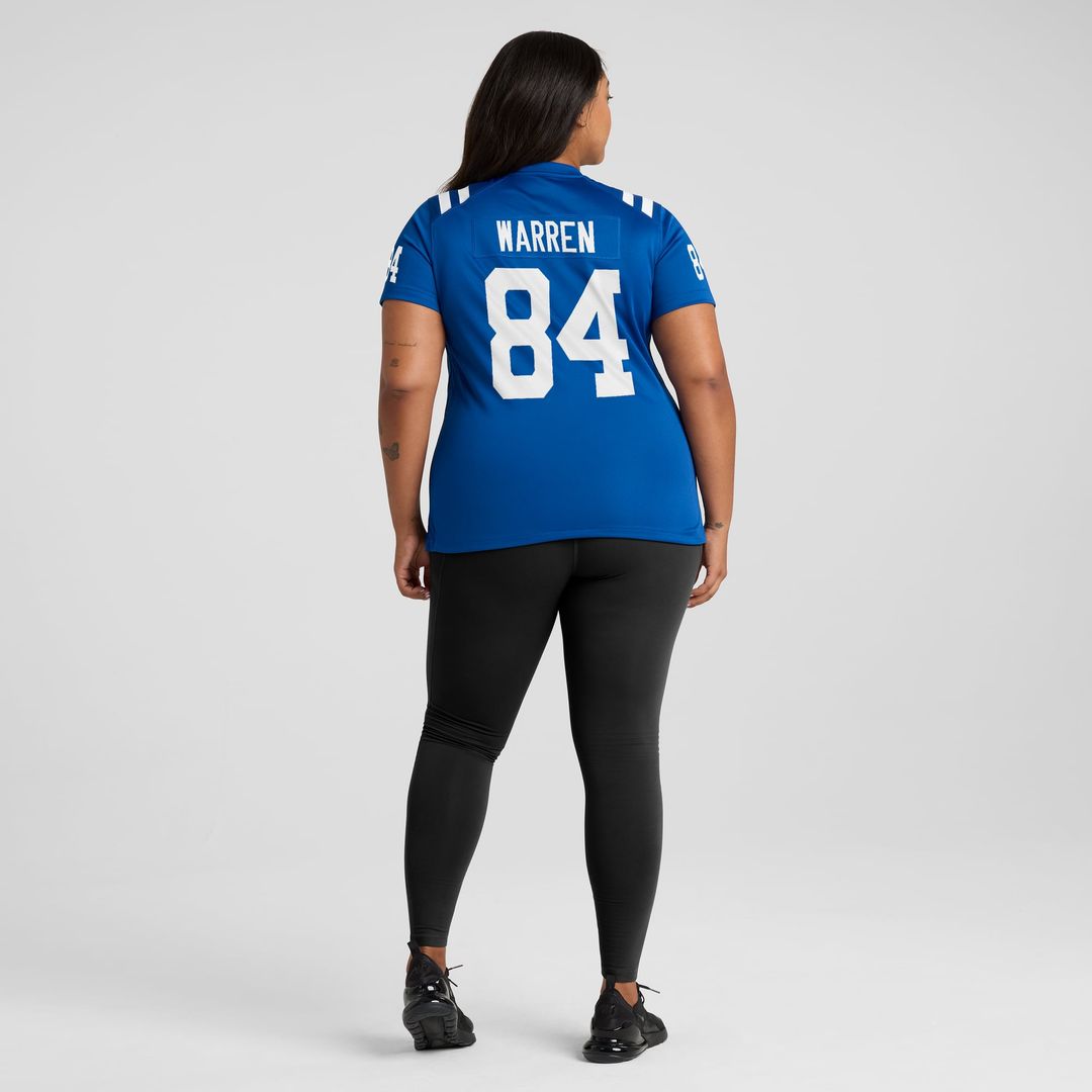 Tyler Warren Indianapolis Colts Women's Game Jersey - White