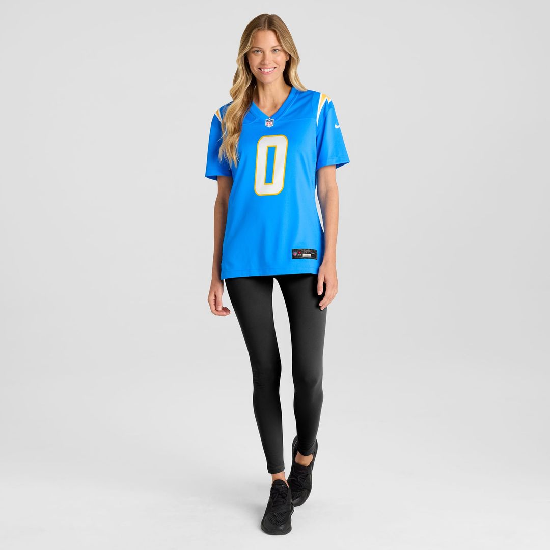 Daiyan Henley Los Angeles Chargers Women's Team Game Jersey - Powder Blue