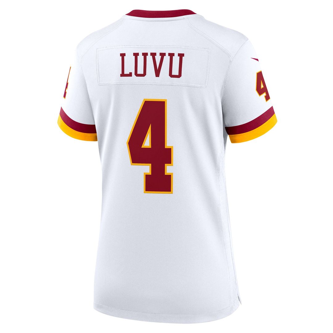Frankie Luvu Washington Commanders Women's Hail Raiser Alternate Game Jersey - Black