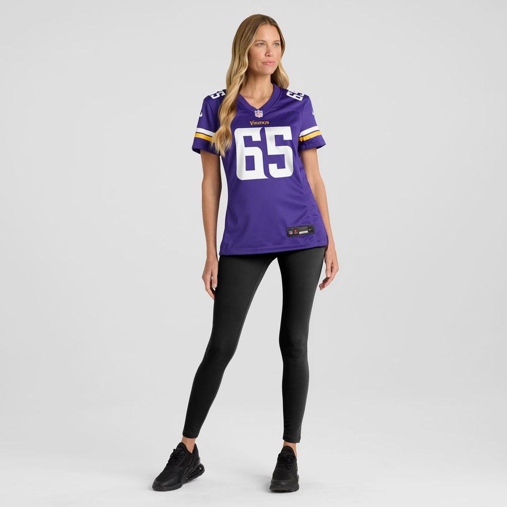 Michael Jurgens Minnesota Vikings Women's Game Jersey - Purple
