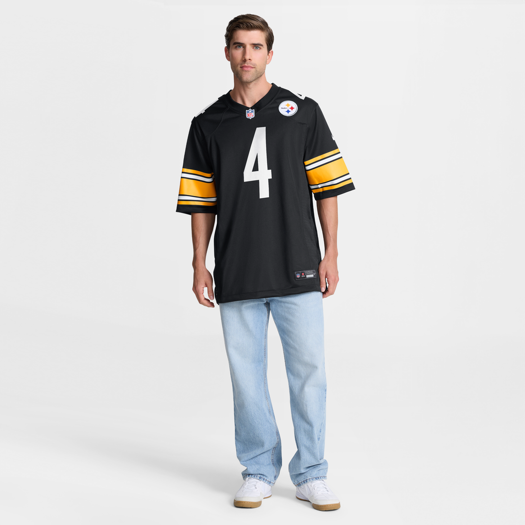 DK Metcalf Pittsburgh Steelers Game Player Jersey - Black