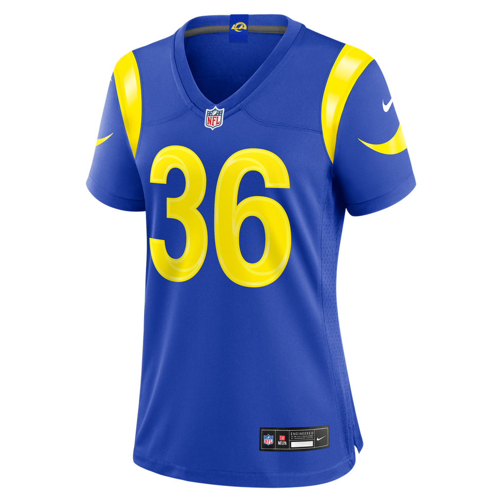 Alex Johnson Los Angeles Rams Women's Team Game Jersey - Royal