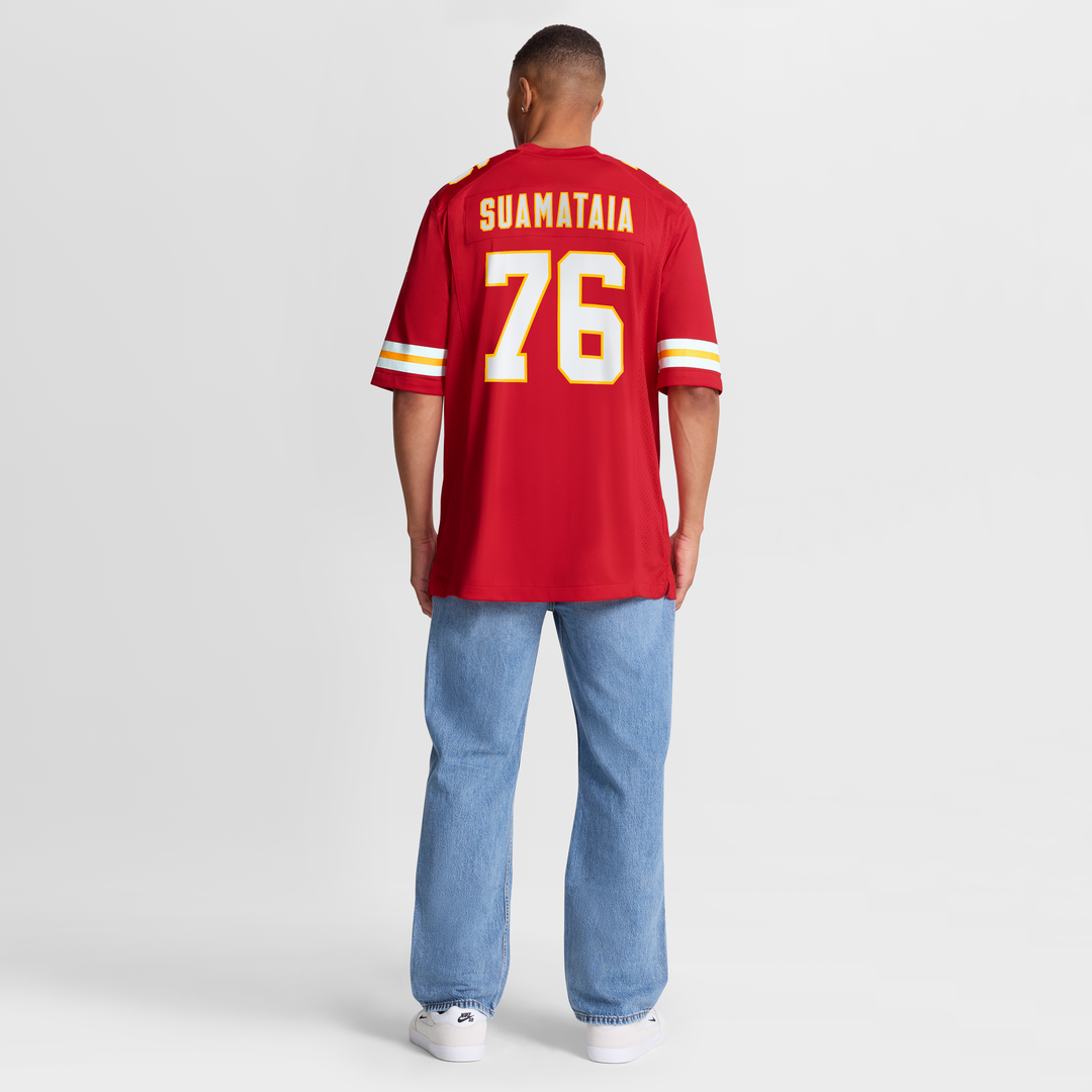 Kingsley Suamataia Kansas City Chiefs Game Jersey - Red