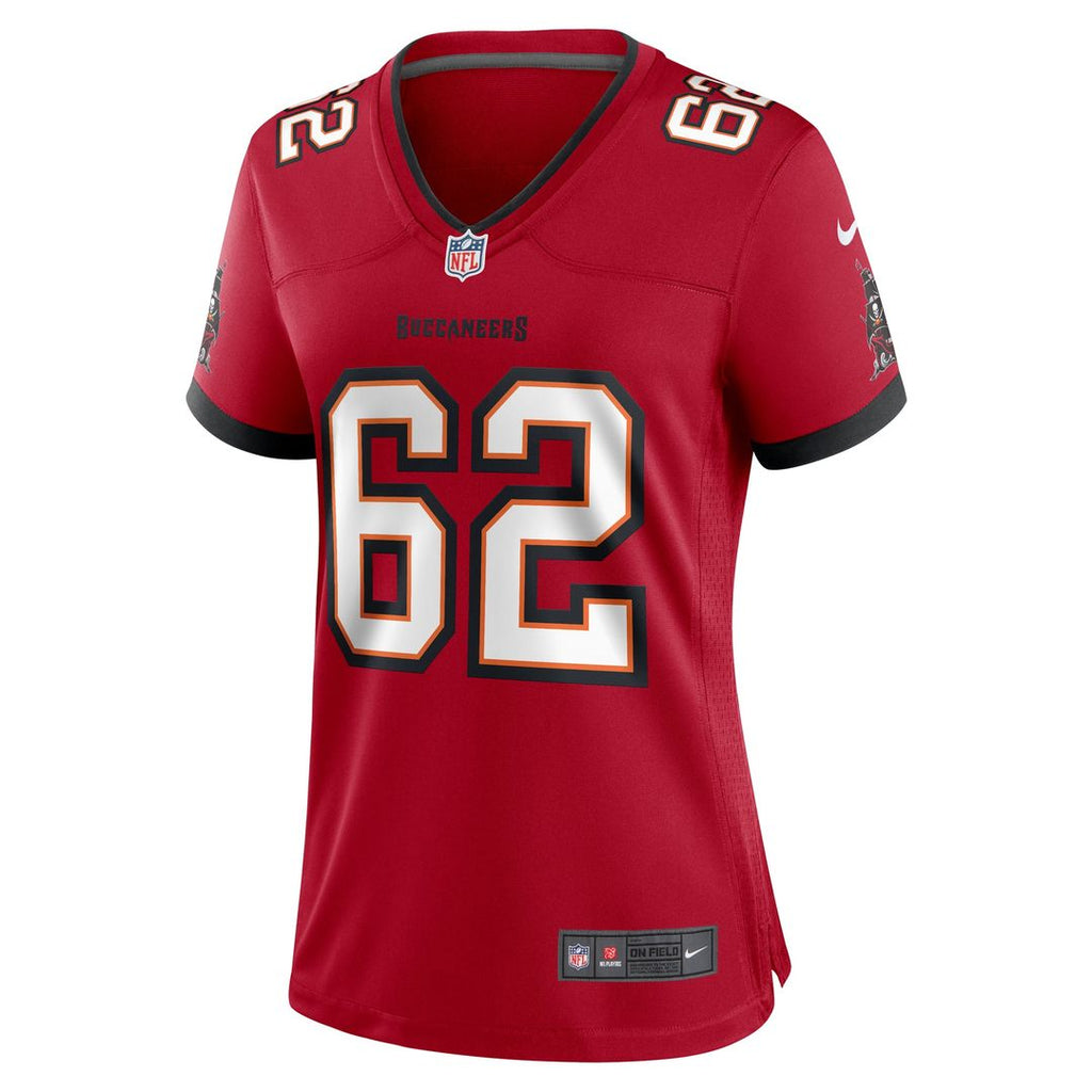 Graham Barton Tampa Bay Buccaneers Women's Game Jersey - Red