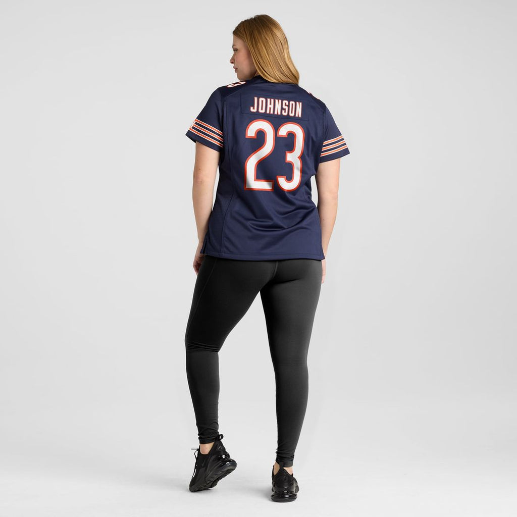 Roschon Johnson Chicago Bears Women's Team Game Jersey - Navy