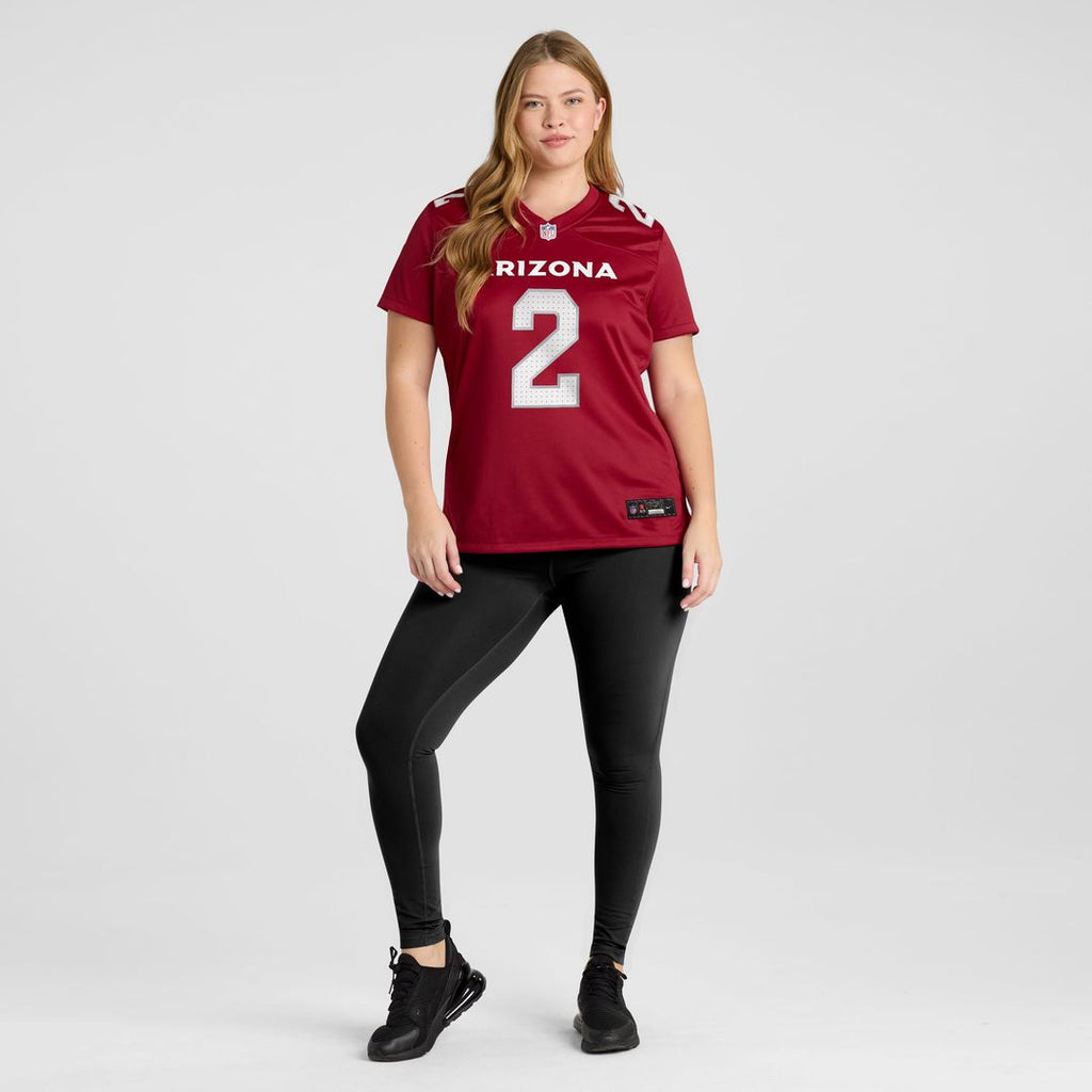 Mack Wilson Sr. Arizona Cardinals Women's Team Game Jersey - Cardinal