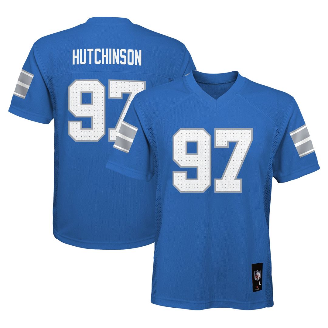 Aidan Hutchinson Detroit Lions Preschool Replica Player Jersey - Blue