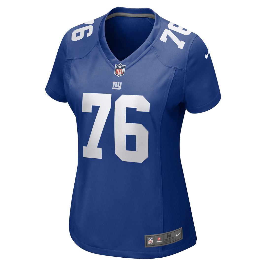 Jon Runyan New York Giants Women's Game Jersey - Royal