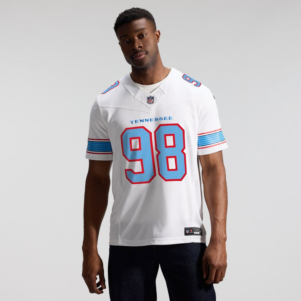 Jeffery Simmons Tennessee Titans Vapor F.U.S.E. Sewn Down Limited Jersey - Light Blue