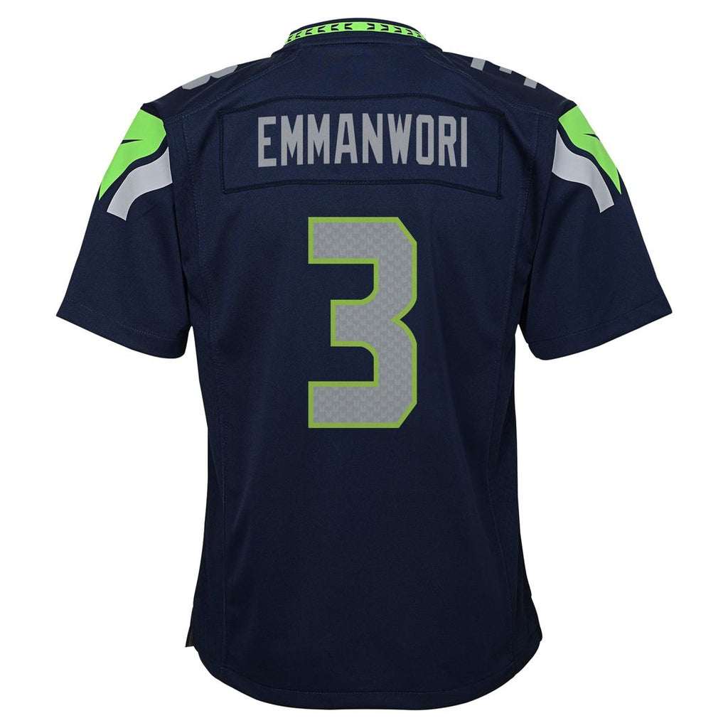 Nick Emmanwori Seattle Seahawks Youth Game Jersey - College Navy