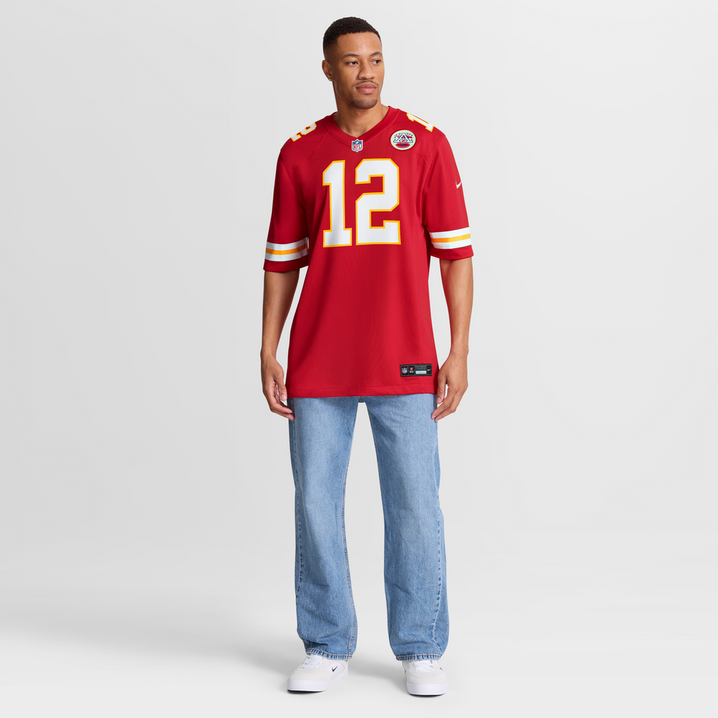 Jared Wiley Kansas City Chiefs Game Jersey - Red