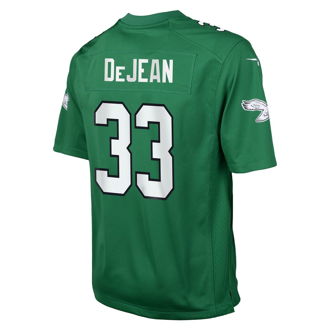 Cooper DeJean Philadelphia Eagles Youth Alternate Game Jersey - Kelly Green