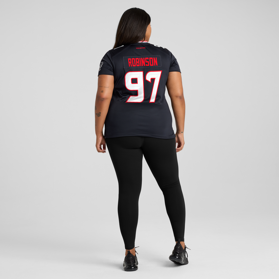 Dominique Robinson Houston Texans Women's Team Game Jersey - Navy