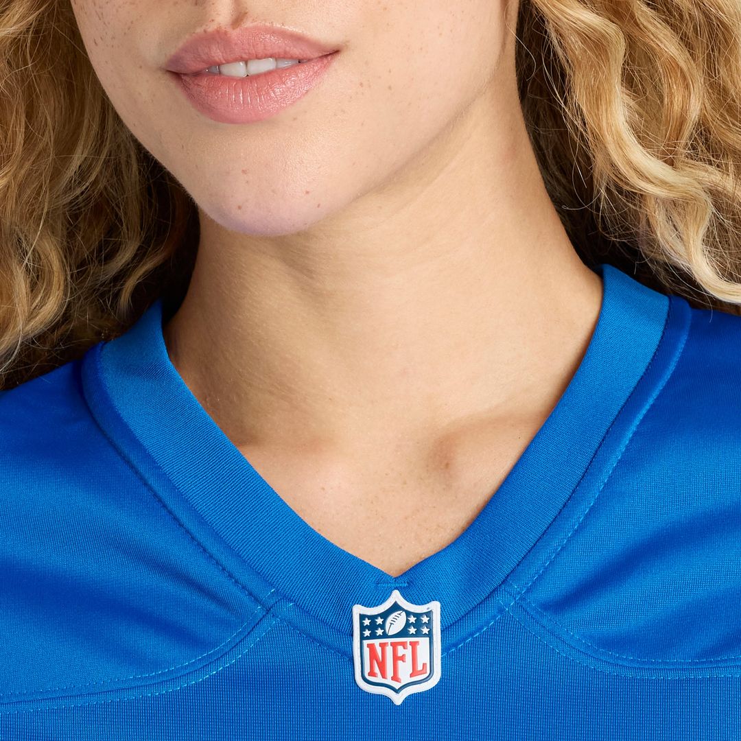 Amon-Ra St. Brown Detroit Lions Women's Team Game Jersey - Blue