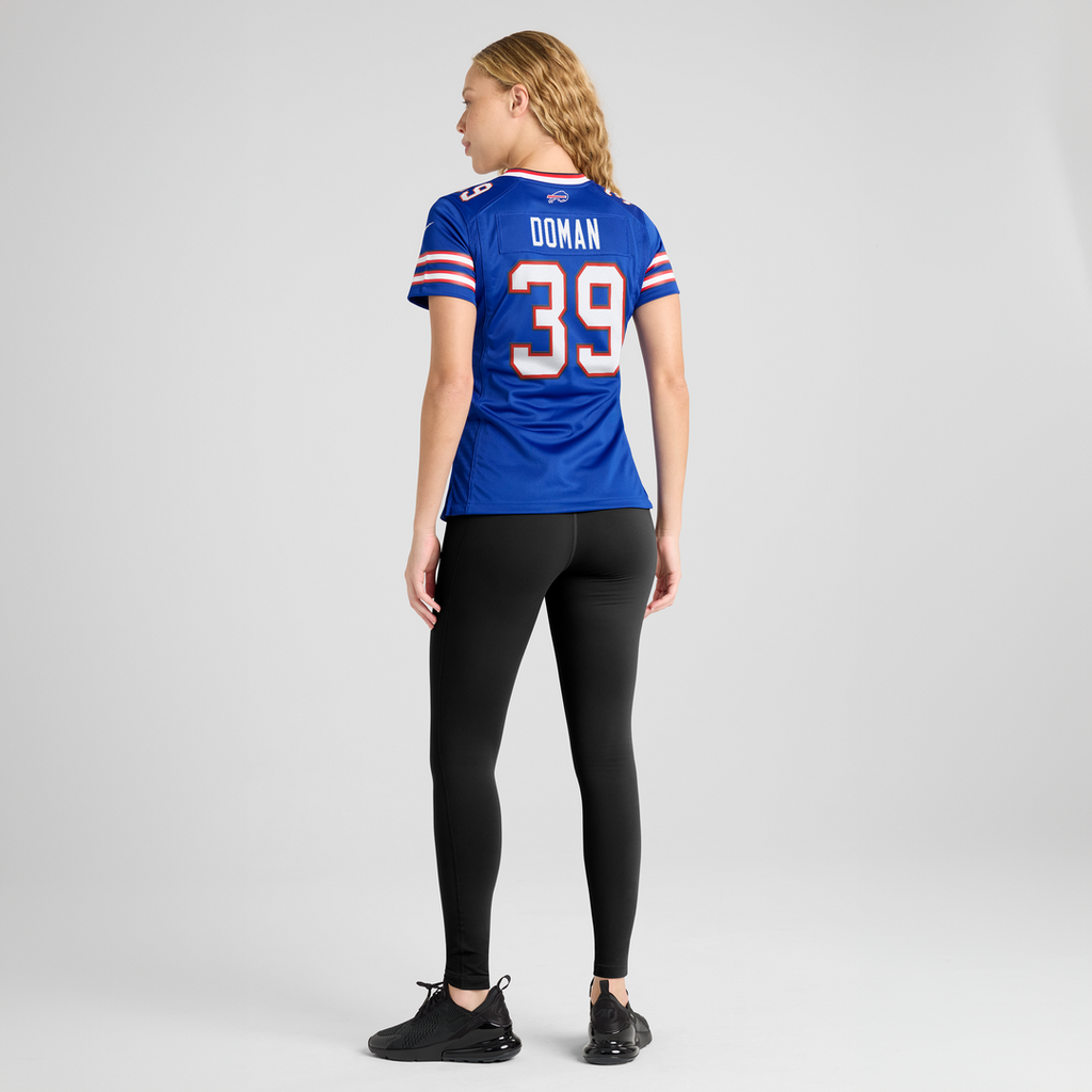 Tommy Doman Buffalo Bills Women's Team Game Jersey - Royal