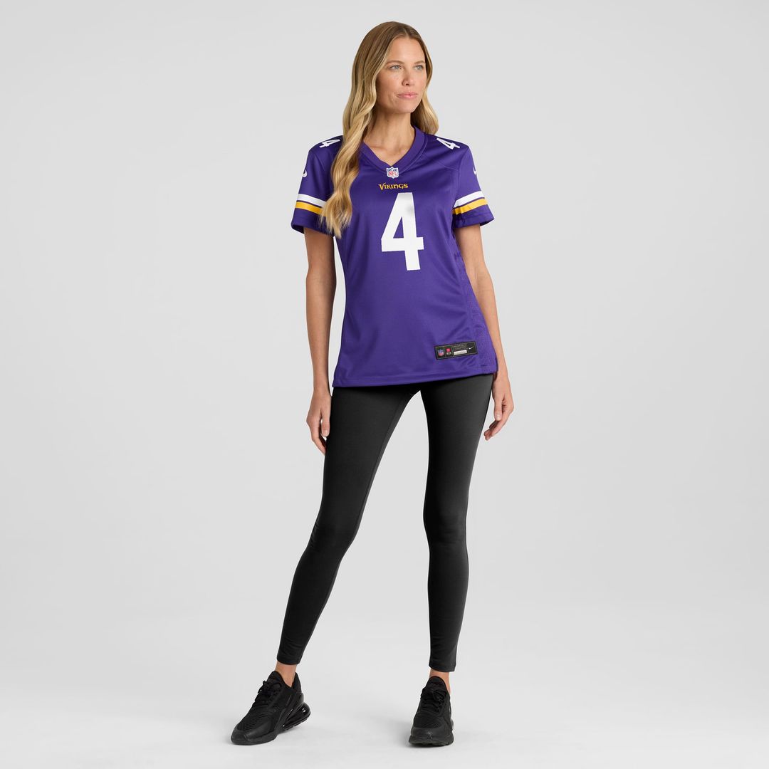 Myles Price Minnesota Vikings Women's Team Game Jersey - Purple