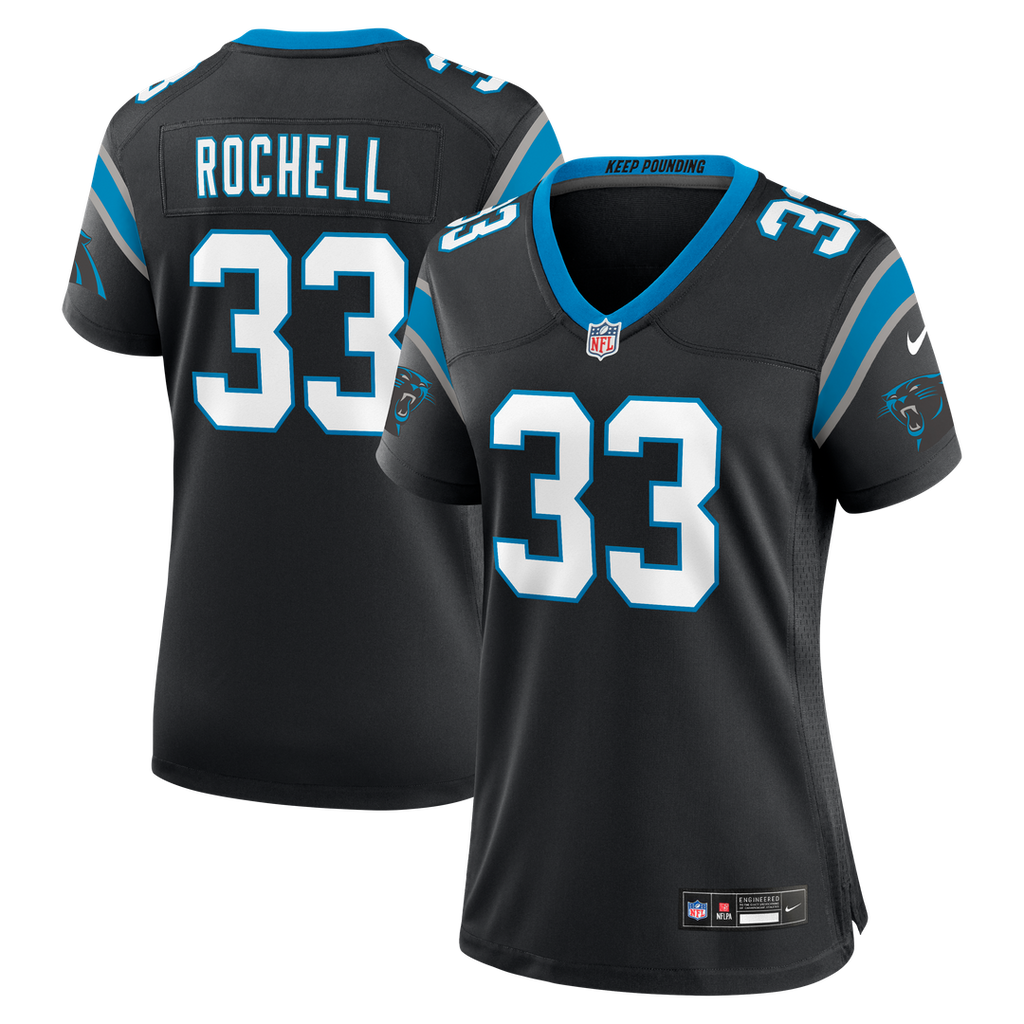 Robert Rochell Carolina Panthers Women's Team Game Jersey - Black