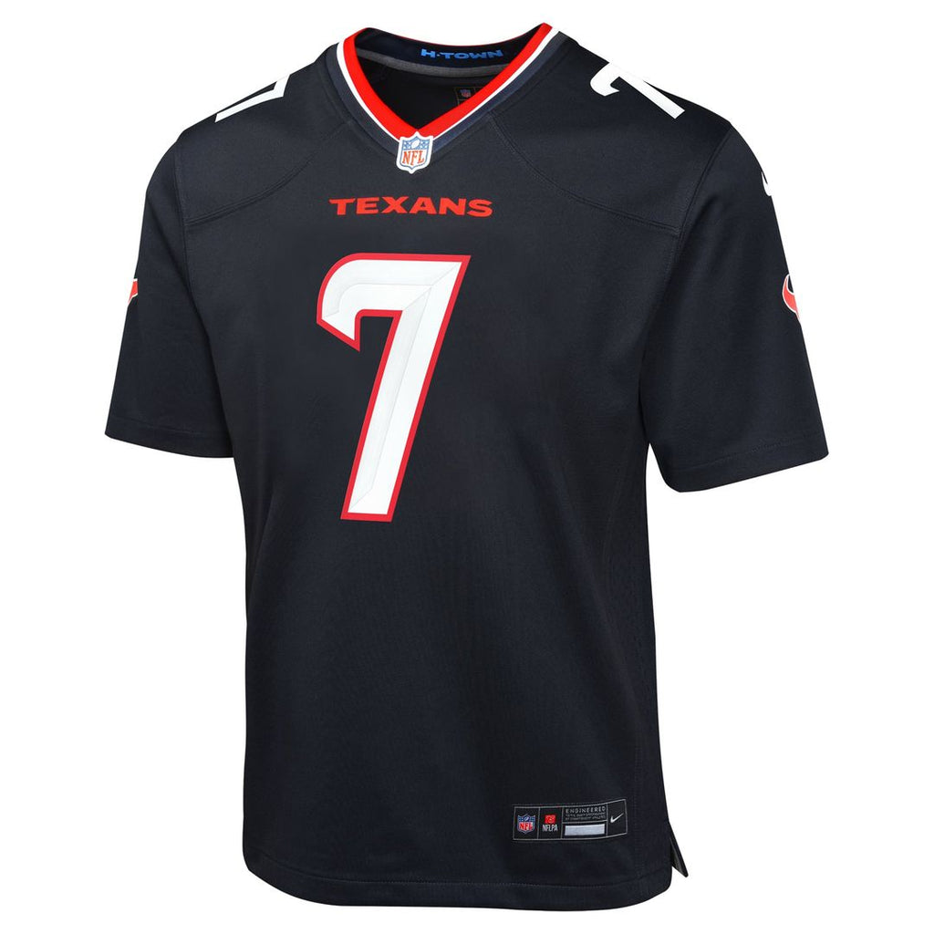 C.J. Stroud Houston Texans Youth Game Jersey - Navy