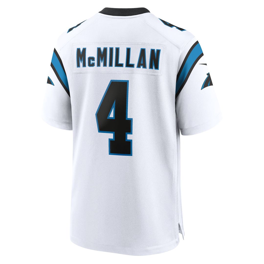 Tetairoa McMillan Carolina Panthers Team Game Jersey - Black