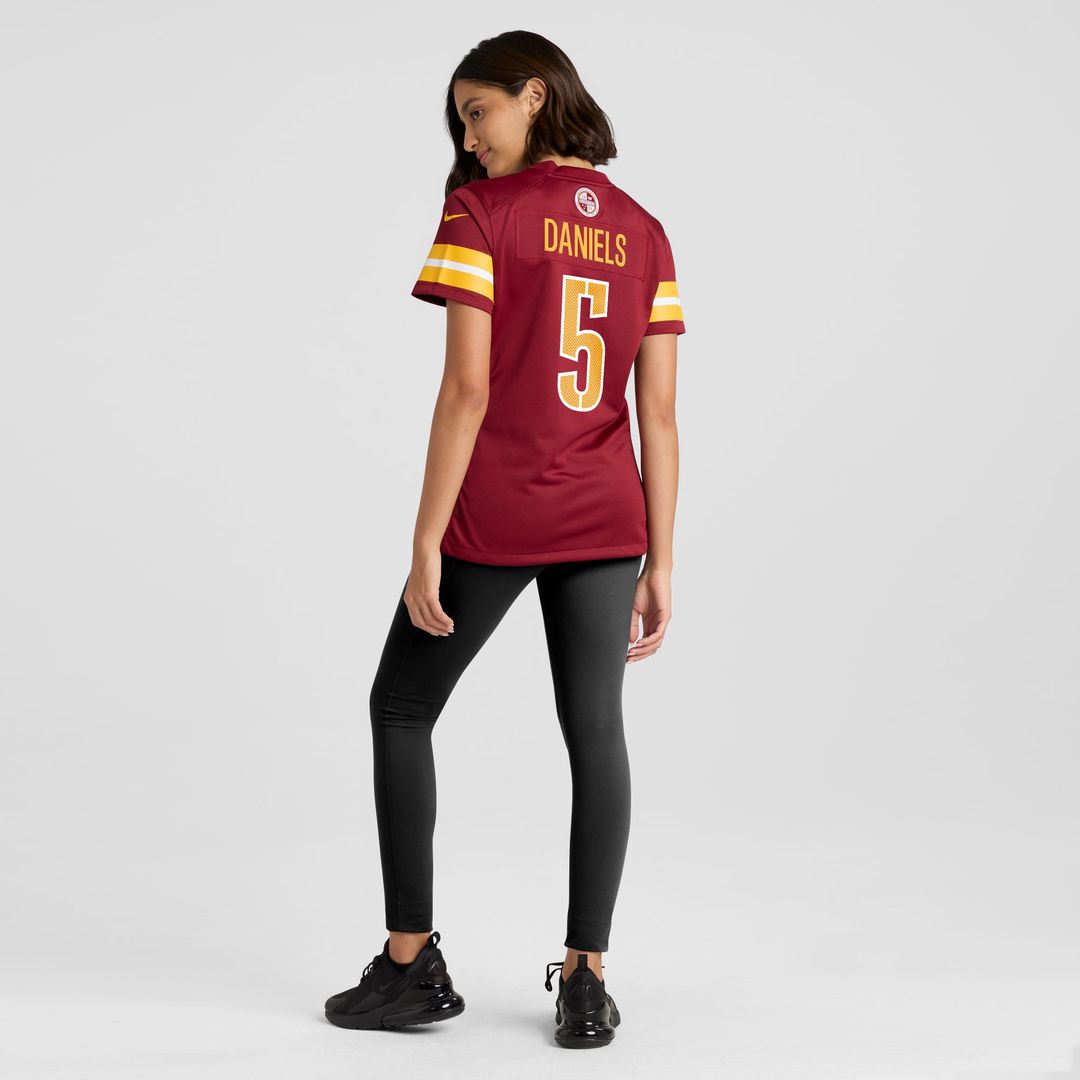 Jayden Daniels Washington Commanders Women's Player Game Jersey - Burgundy