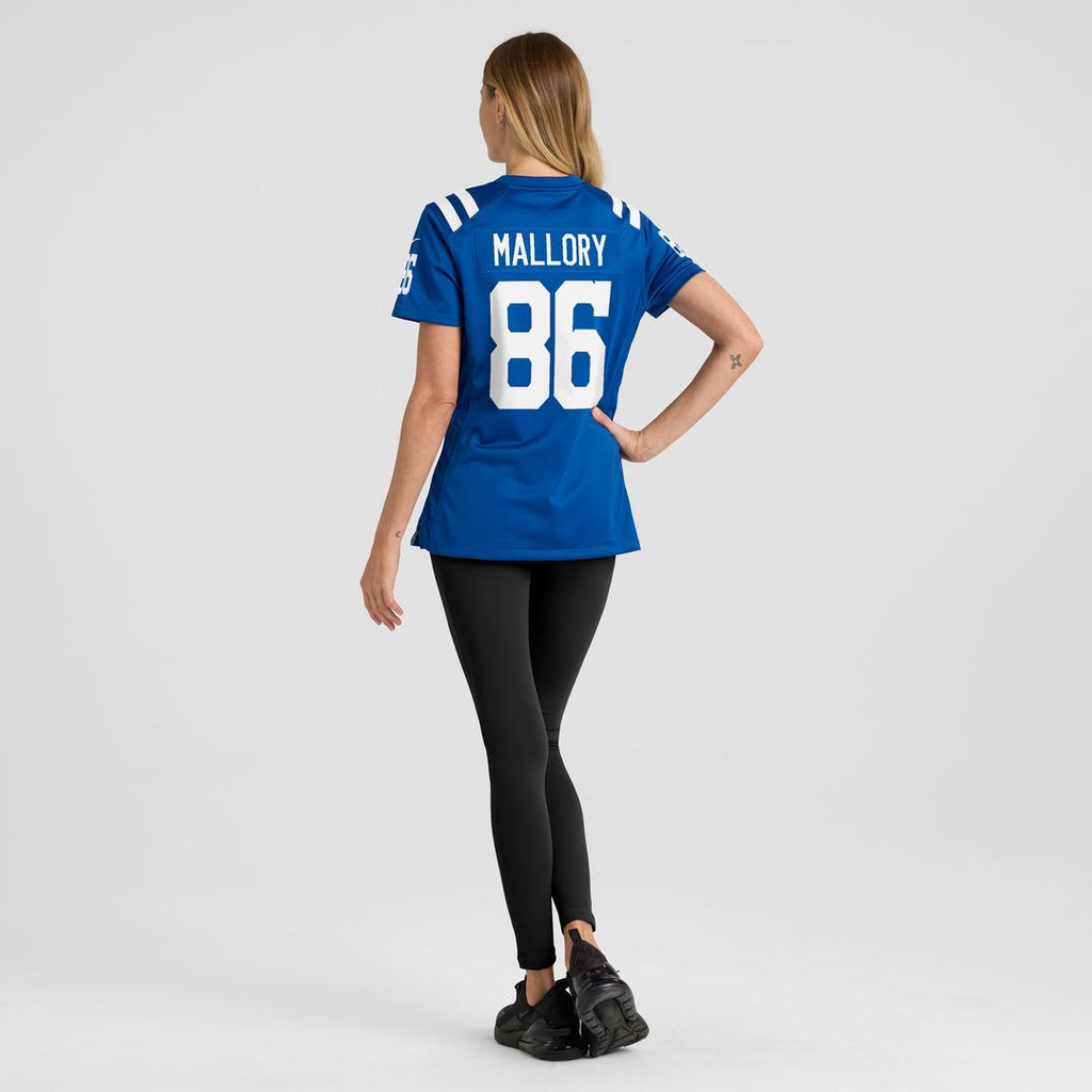 Will Mallory Indianapolis Colts Women's Team Game Jersey - Royal