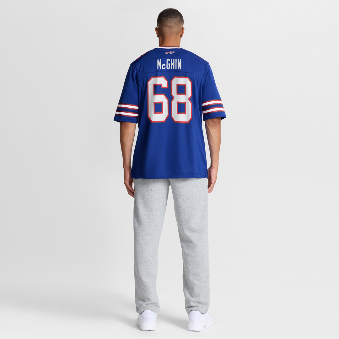 Garrett McGhin Buffalo Bills Team Game Jersey - Royal