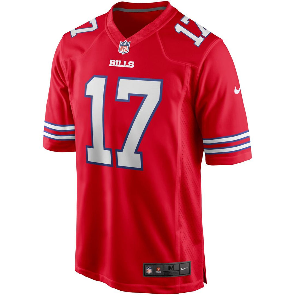 Josh Allen Buffalo Bills Game Player Jersey - White
