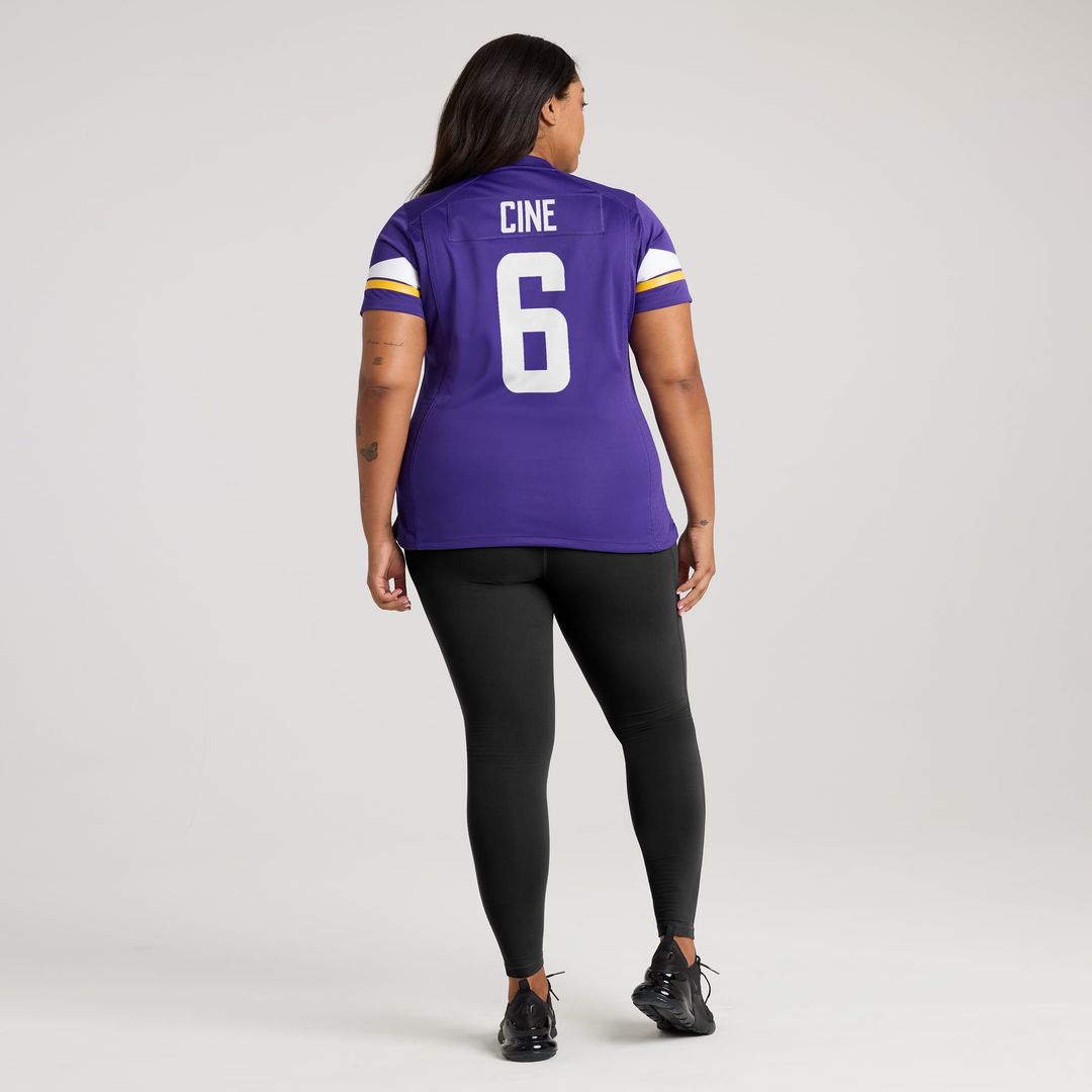 Lewis Cine Minnesota Vikings Women's Game Player Jersey - Purple