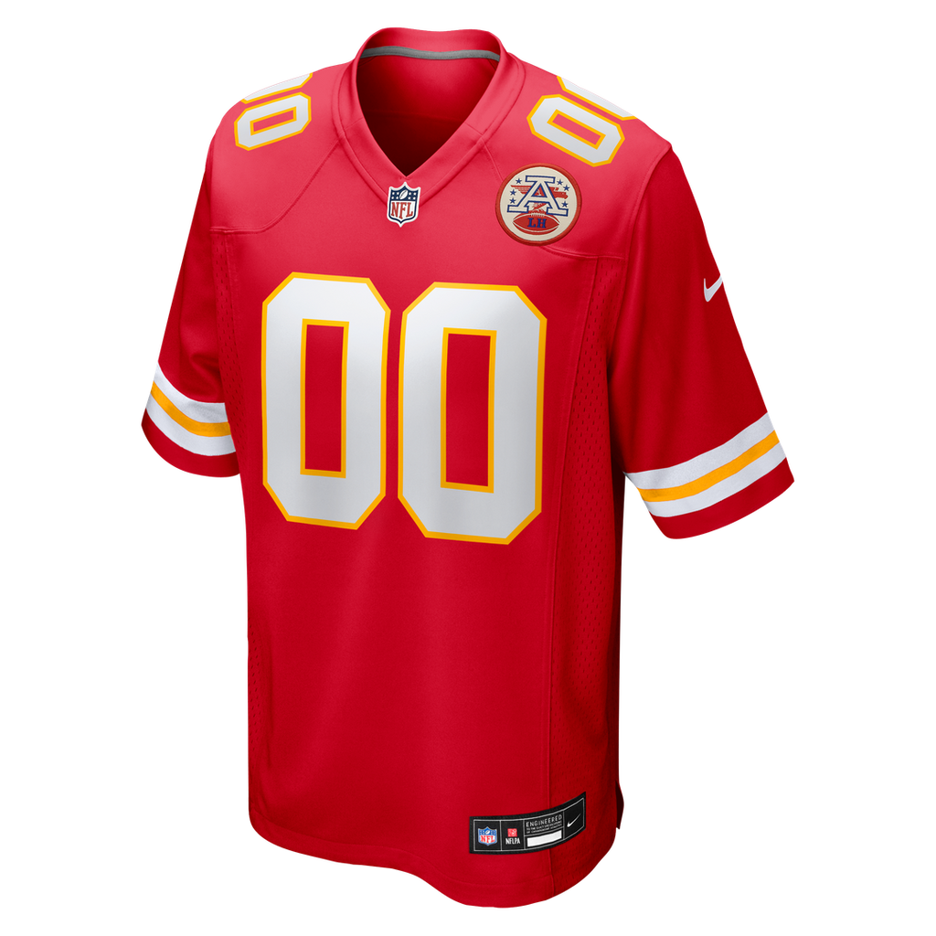 Justin Fields Kansas City Chiefs Game Jersey - Red