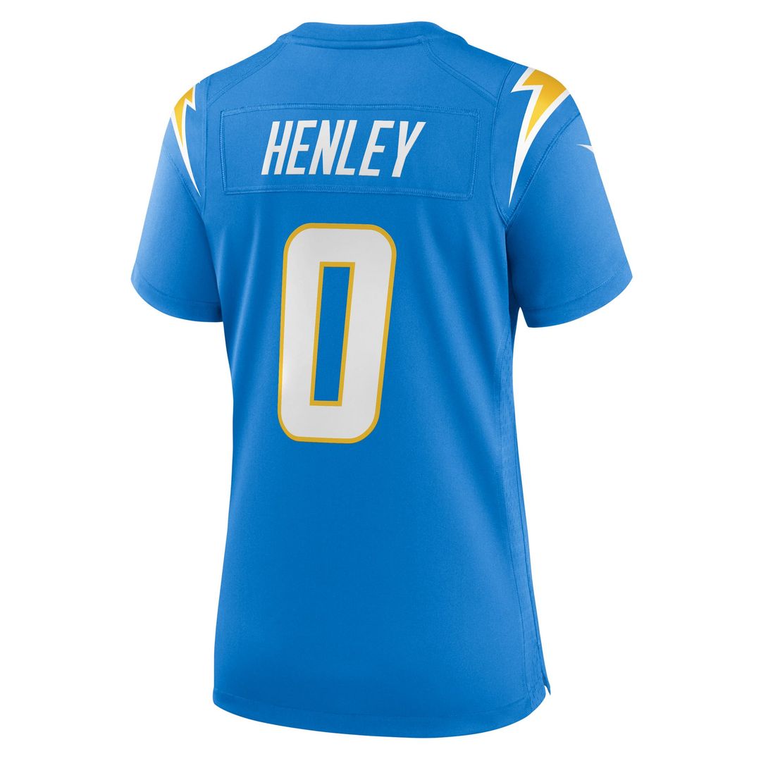 Daiyan Henley Los Angeles Chargers Women's Team Game Jersey - Powder Blue