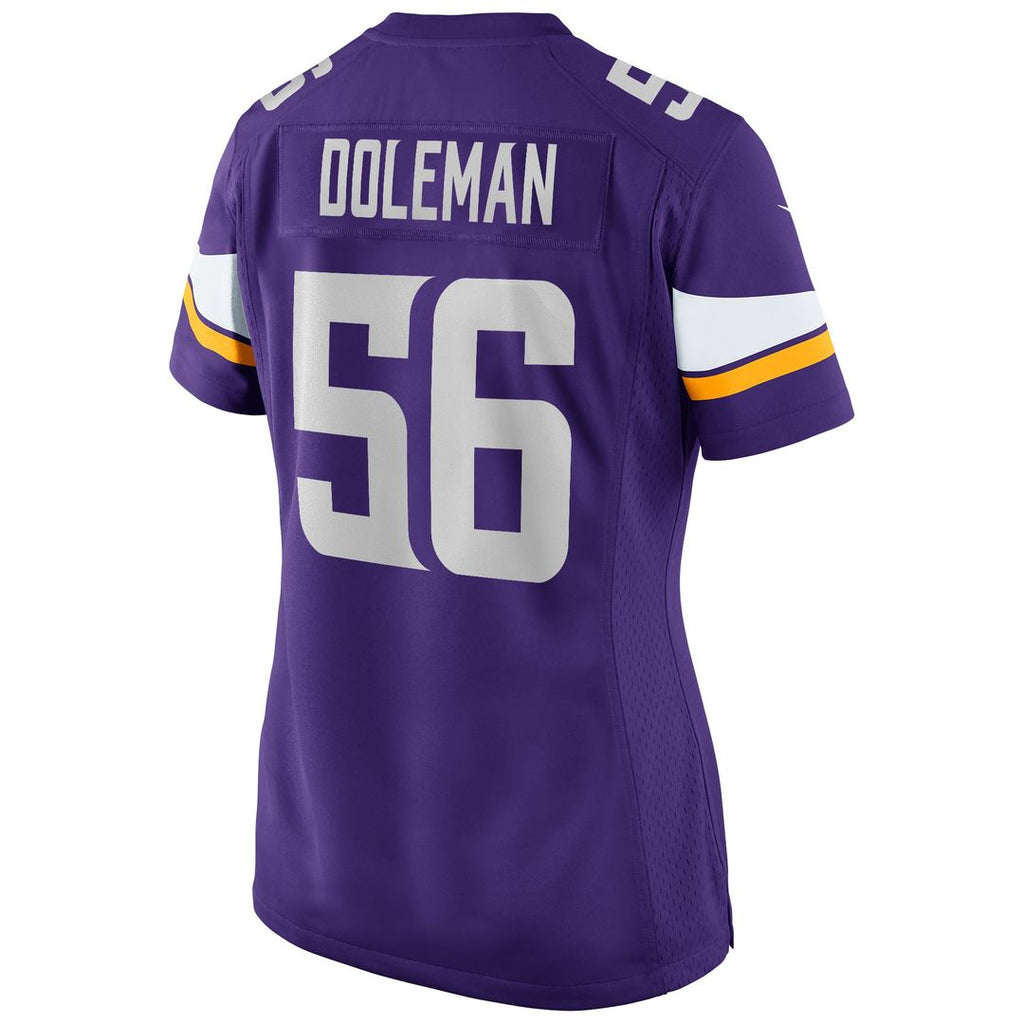 Chris Doleman Minnesota Vikings Women's Game Retired Player Jersey - Purple