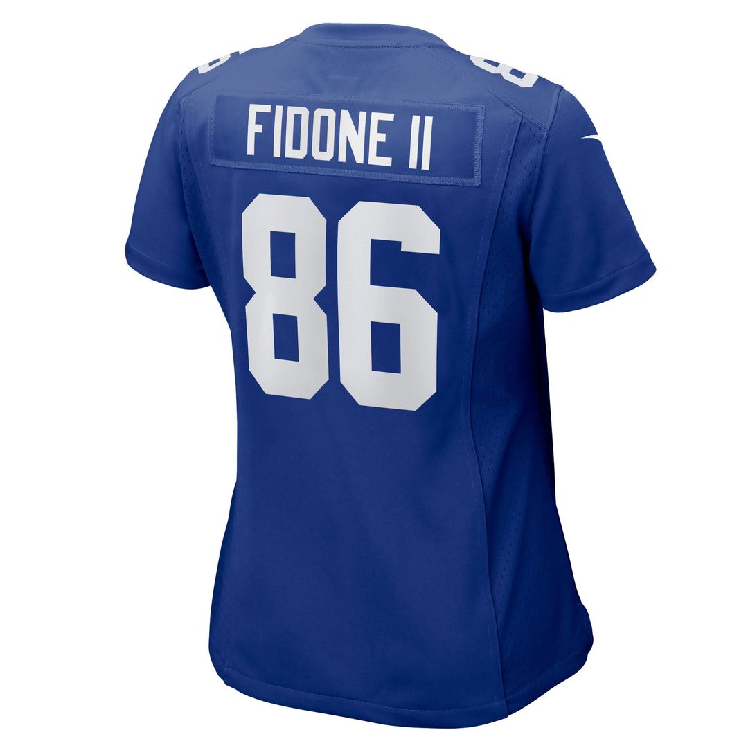 Thomas Fidone II New York Giants Women's Team Game Jersey - Royal
