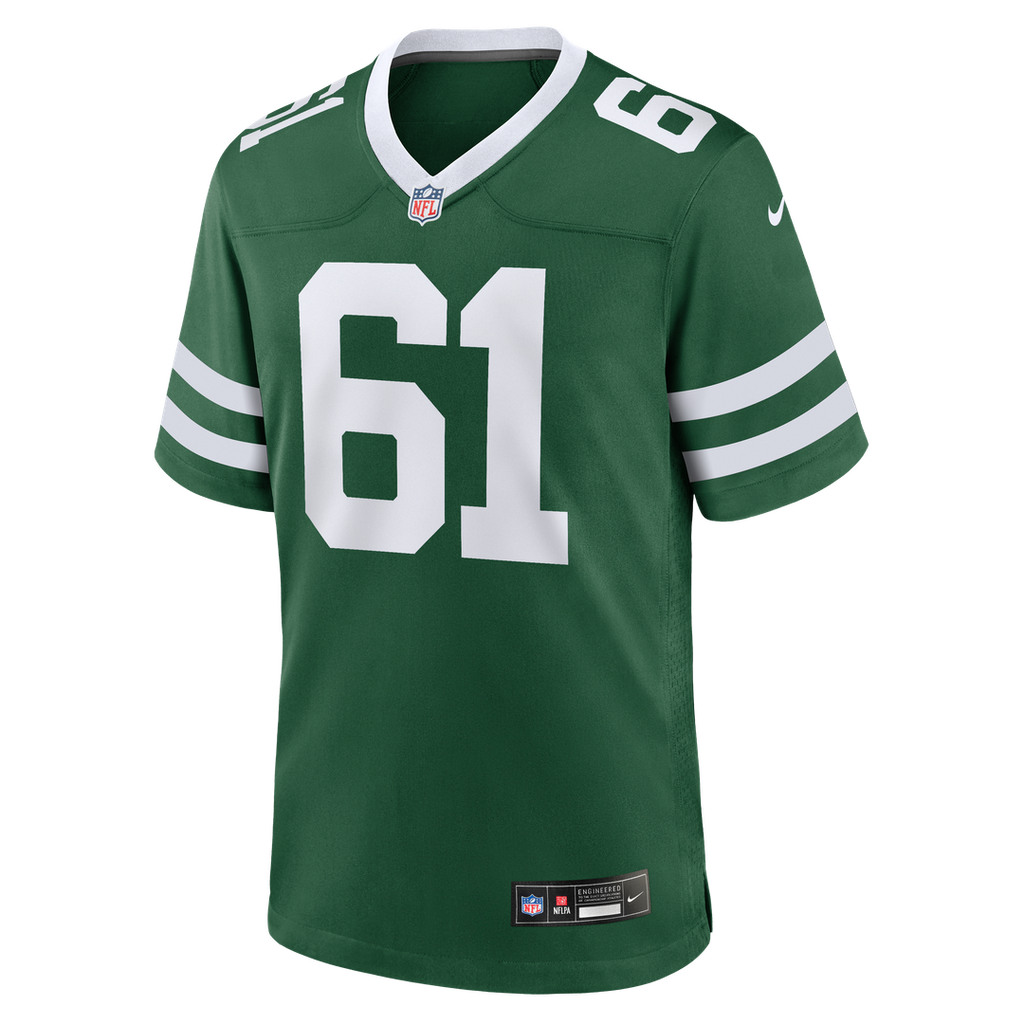 Max Mitchell New York Jets Team Game Jersey - Legacy Green