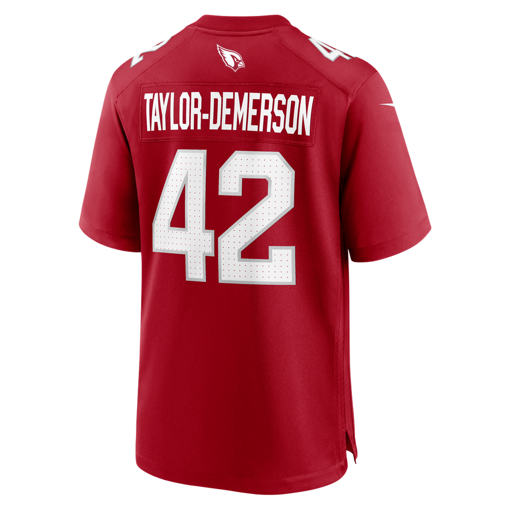 Dadrion Taylor-Demerson Arizona Cardinals Team Game Jersey - Cardinal