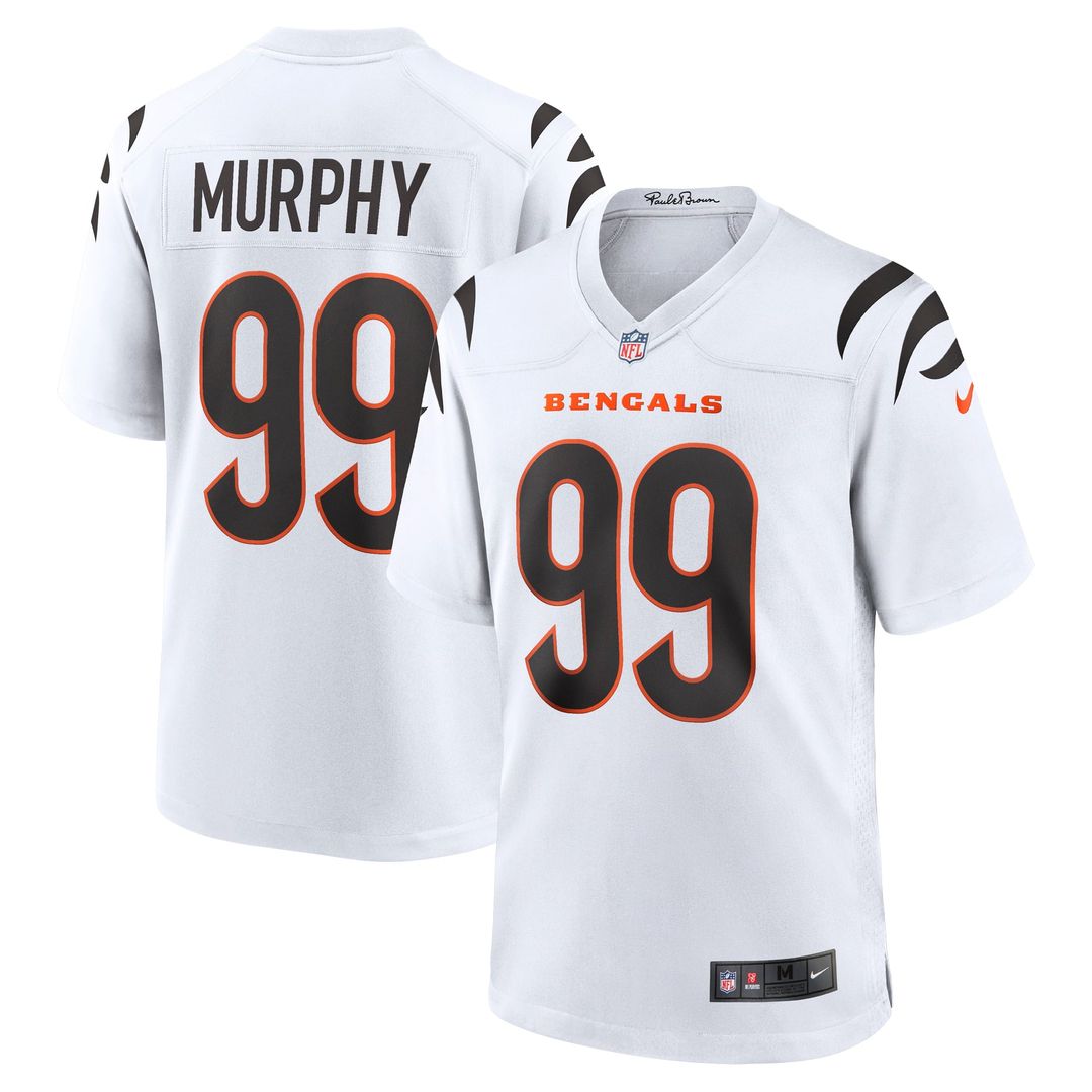 Myles Murphy Cincinnati Bengals Alternate Game Jersey - Orange
