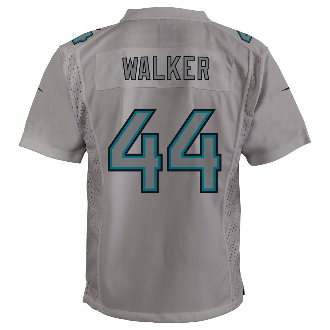 Travon Walker Jacksonville Jaguars Youth Atmosphere Game Jersey - Gray