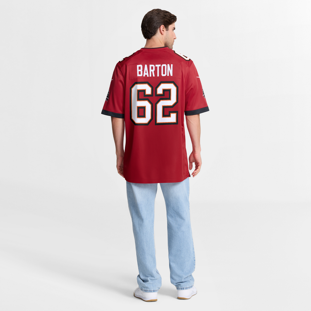 Graham Barton Tampa Bay Buccaneers Player Game Jersey - Red