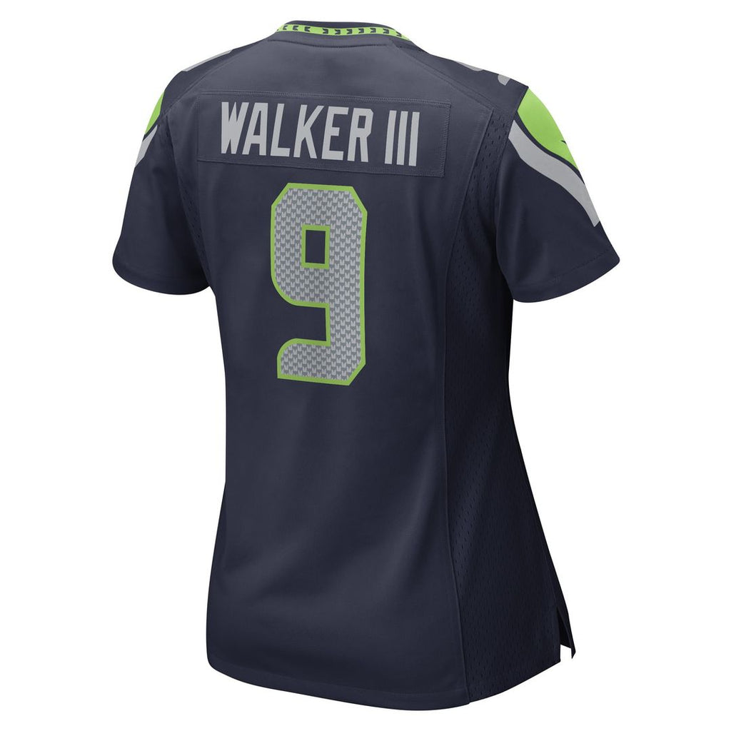 Kenneth Walker III Seattle Seahawks Women's Player Jersey - Navy