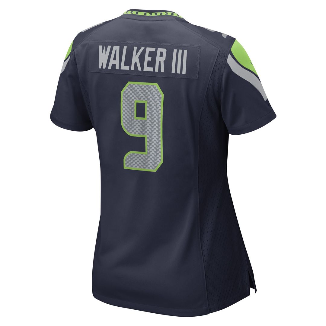 Kenneth Walker III Seattle Seahawks Women's Player Jersey - Navy