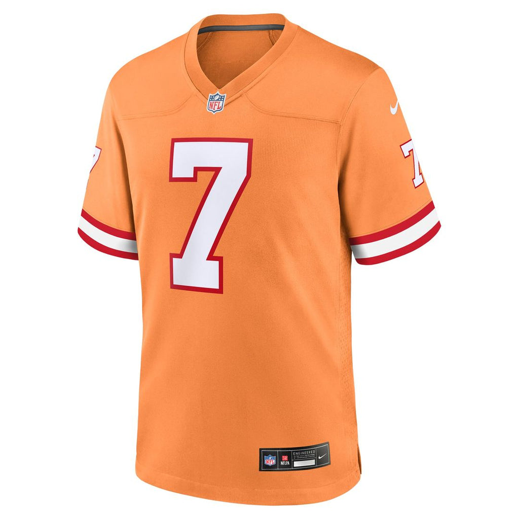 Bucky Irving Tampa Bay Buccaneers Game Jersey - White