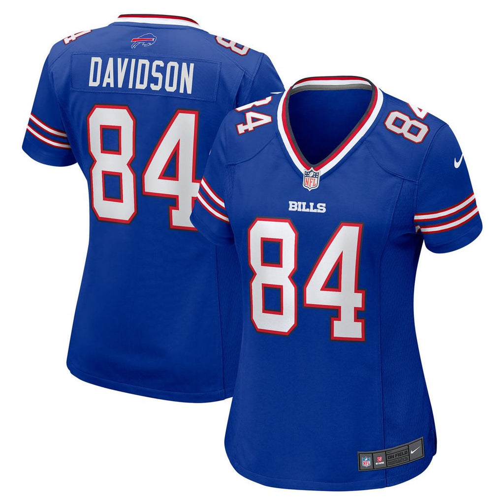 Zach Davidson Buffalo Bills Women's Game Player Jersey - Royal